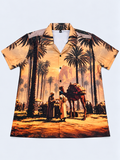 Desert Oasis Printed  Shirt