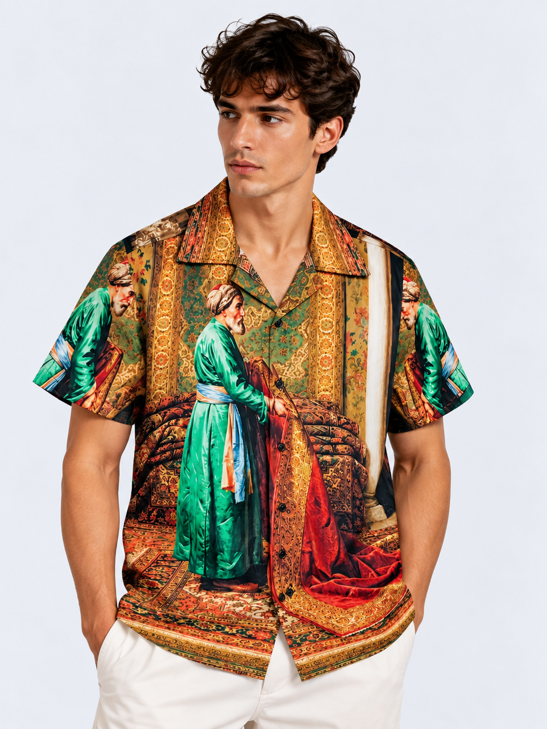 Royal Heritage Tapestry Printed  Shirt