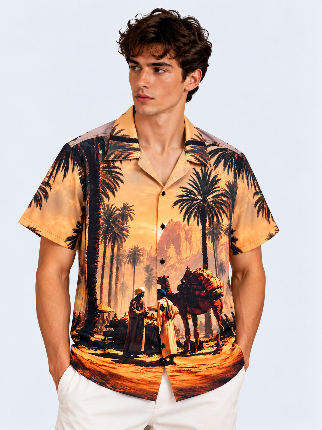 Desert Oasis Printed  Shirt