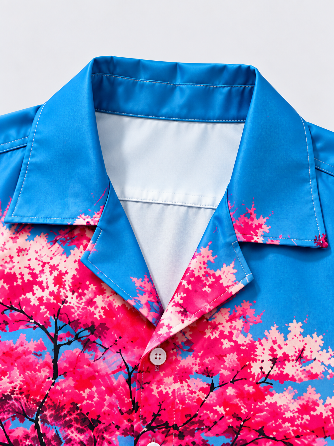 Japanese Sakura Escape Printed  Shirt